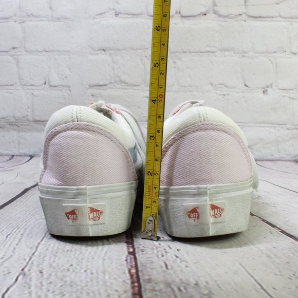 Vans All Star Chuck Taylor Tri Color Skate Low Top Lace Up Sneaker M 6 L 7.5 - Picture 7 of 8